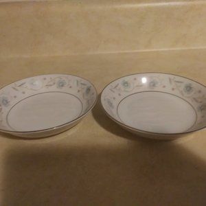 English Garden china bowls set of 2